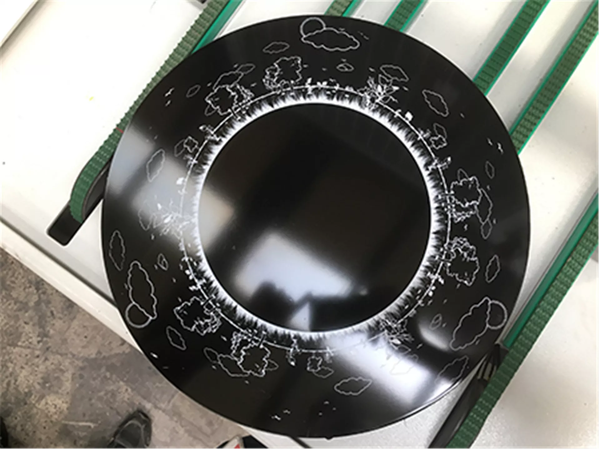 Disk Serigrafi Makinesi