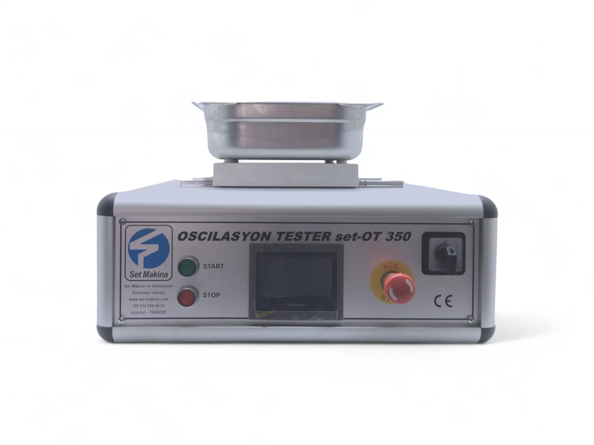 Salınım Aşındırma Test Cihazı