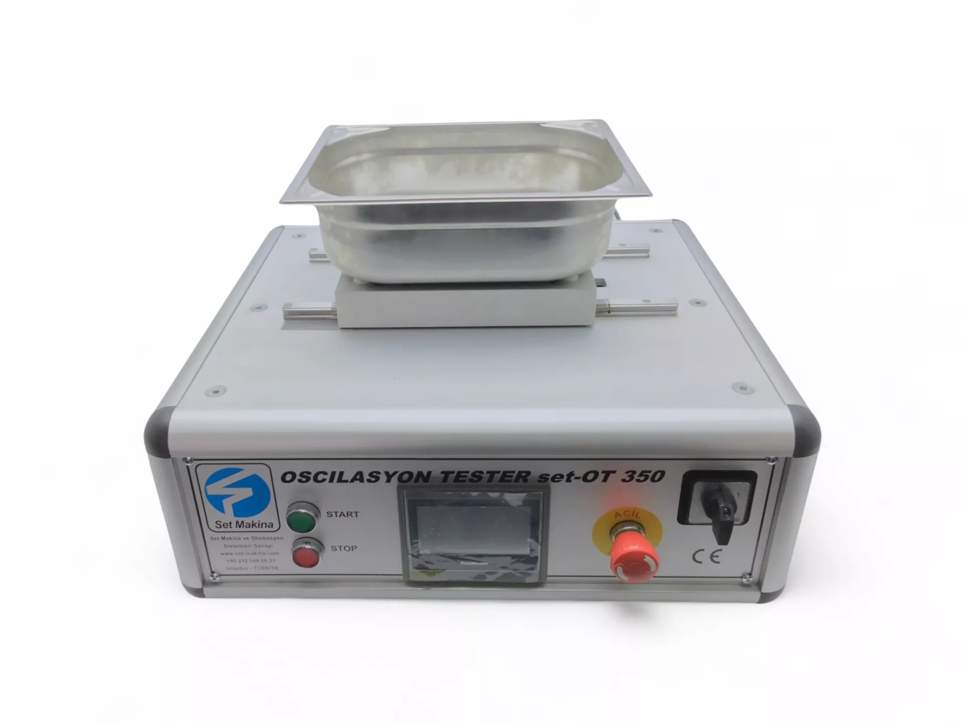 Salınım Aşındırma Test Cihazı