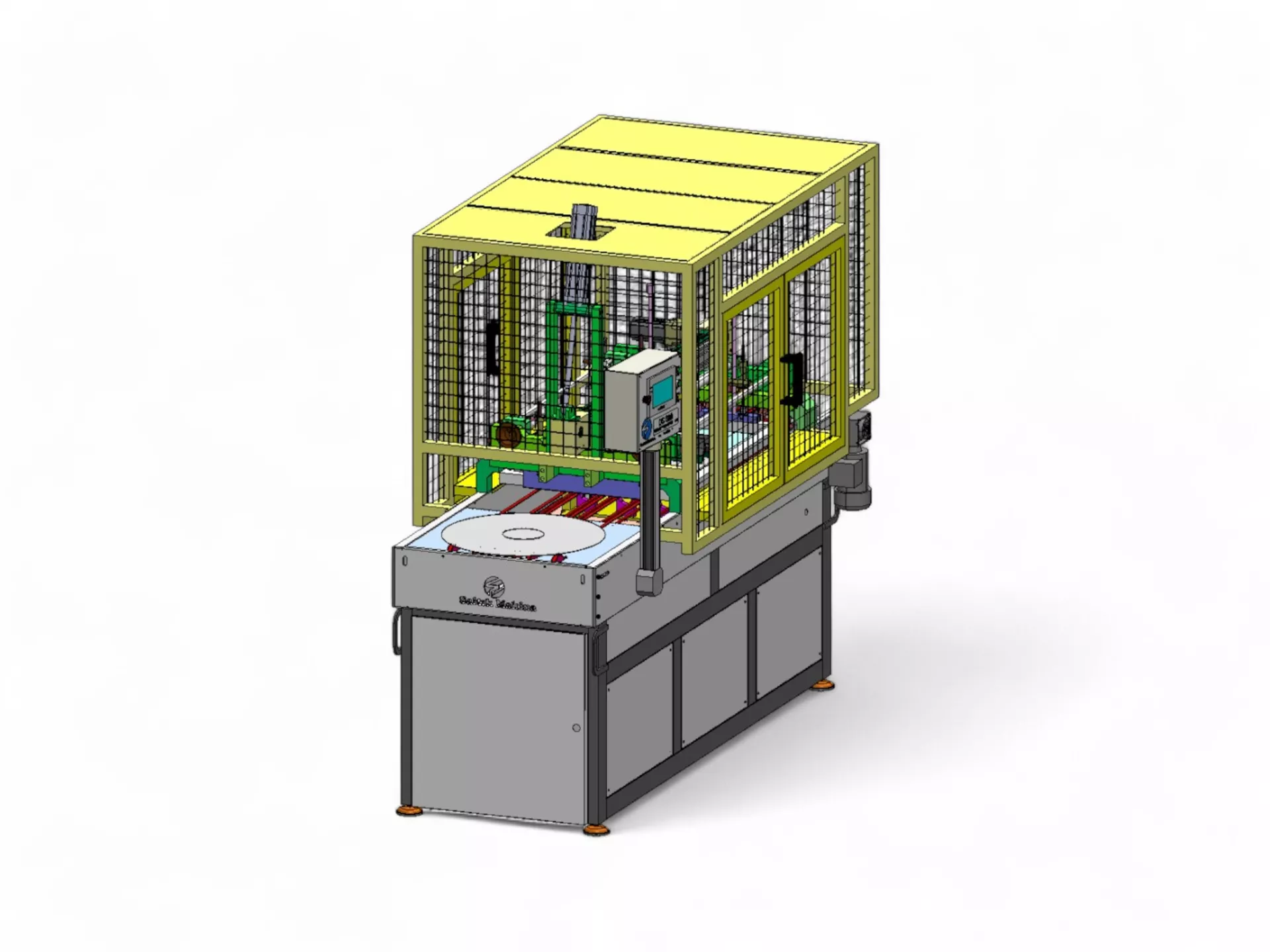 Disk Serigrafi Makinesi