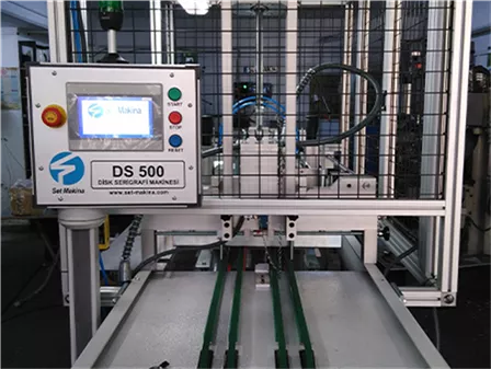 Disk Serigrafi Makinesi